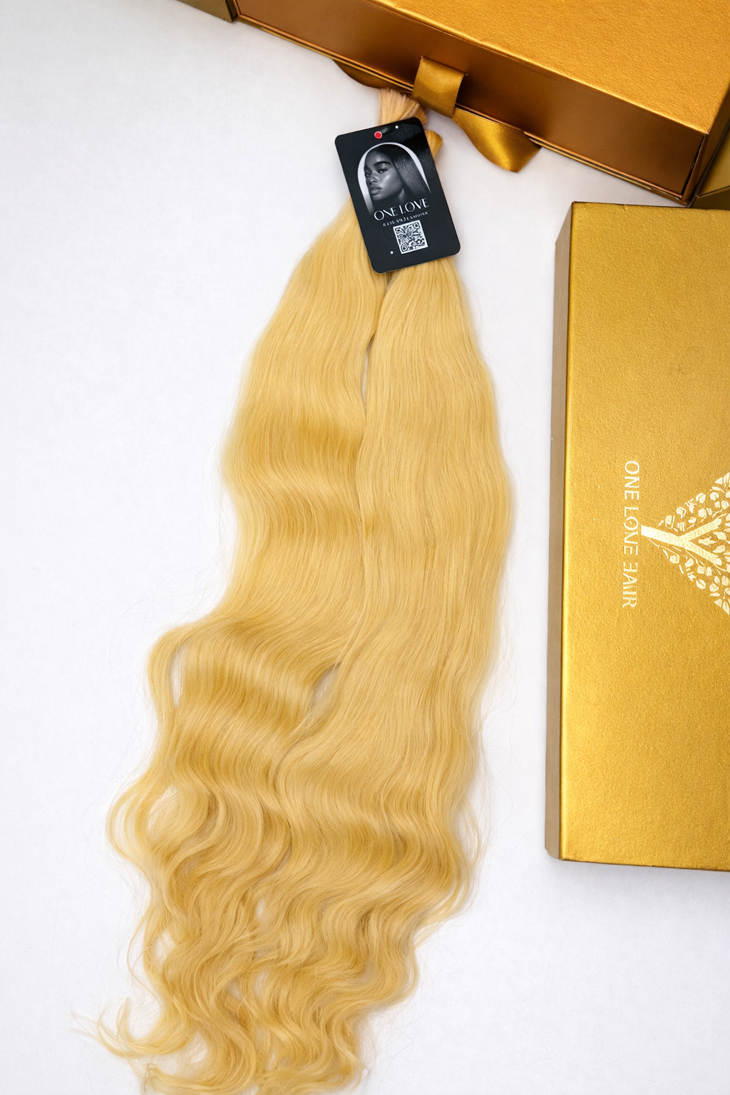 Premium Remy Blonde Bulk Haarverlängerungen