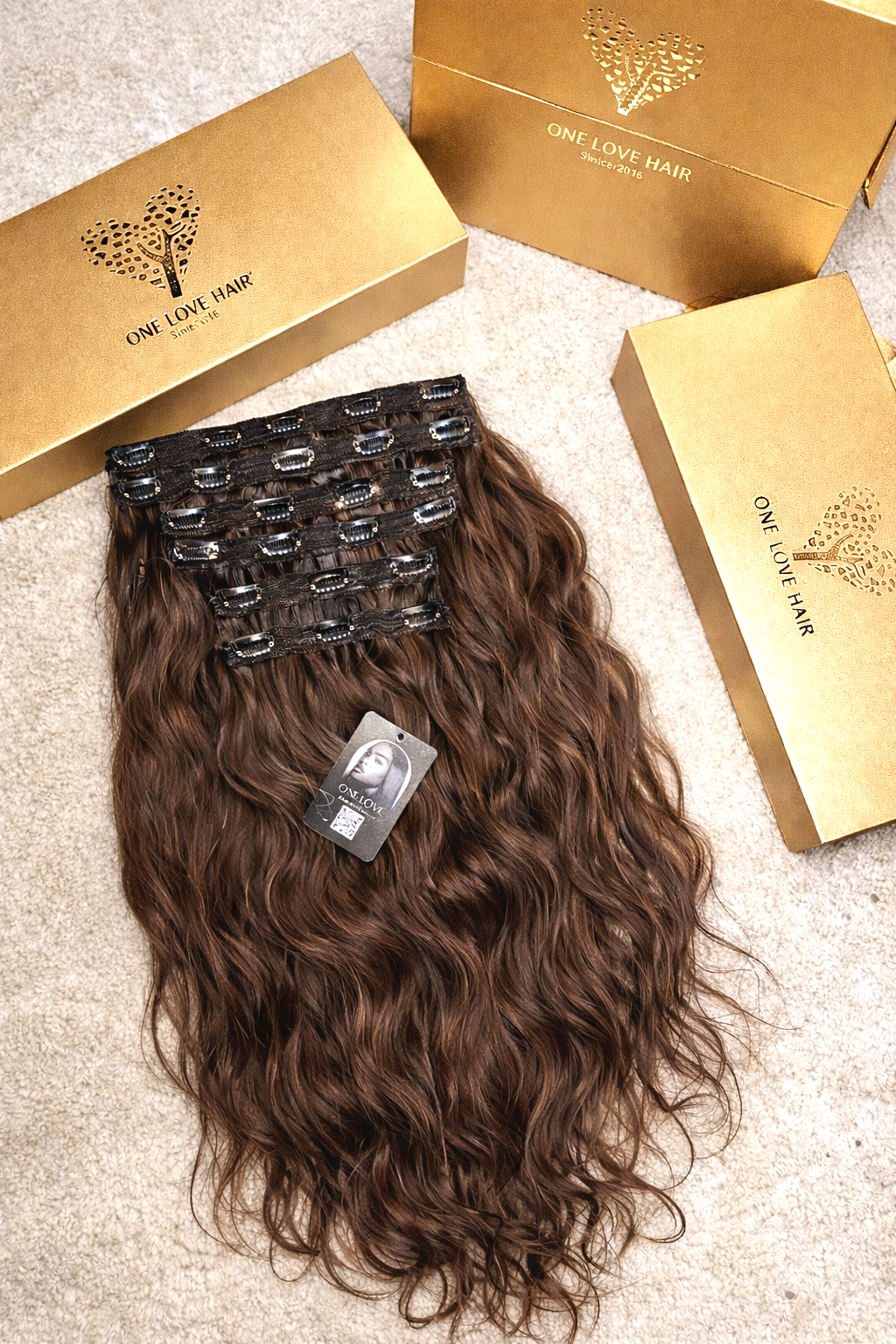 Premium-Clip-In-Haarverlängerungen • Jetzt kaufen, später bezahlen