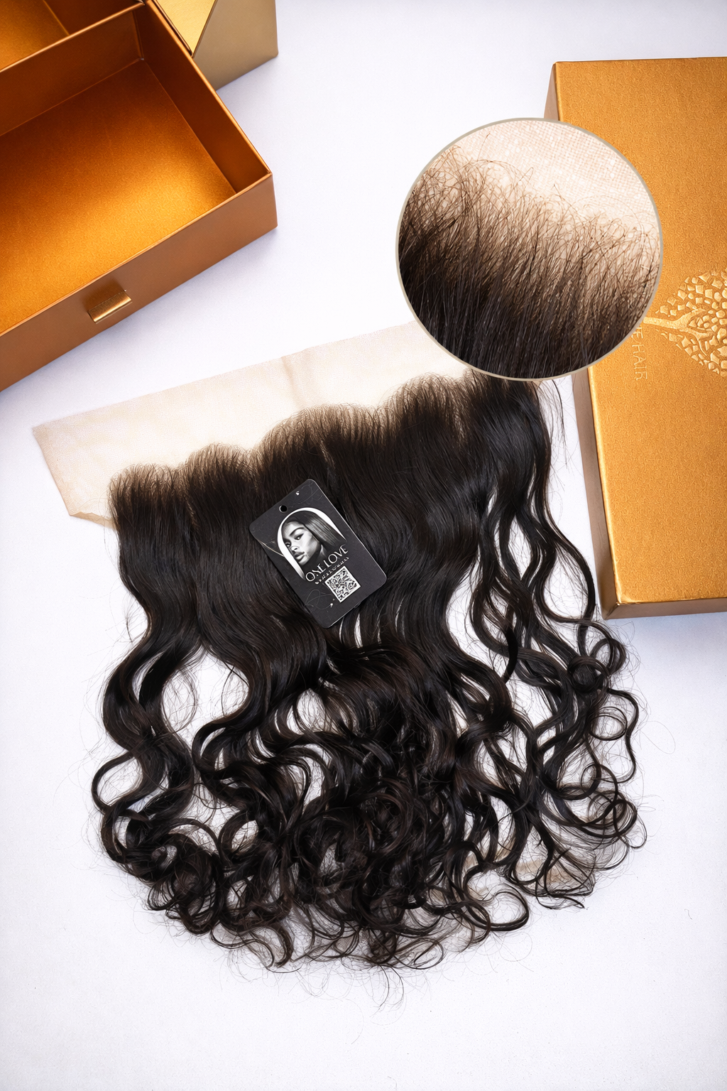 HD-Spitzenverschluss &amp; Spitzenfront