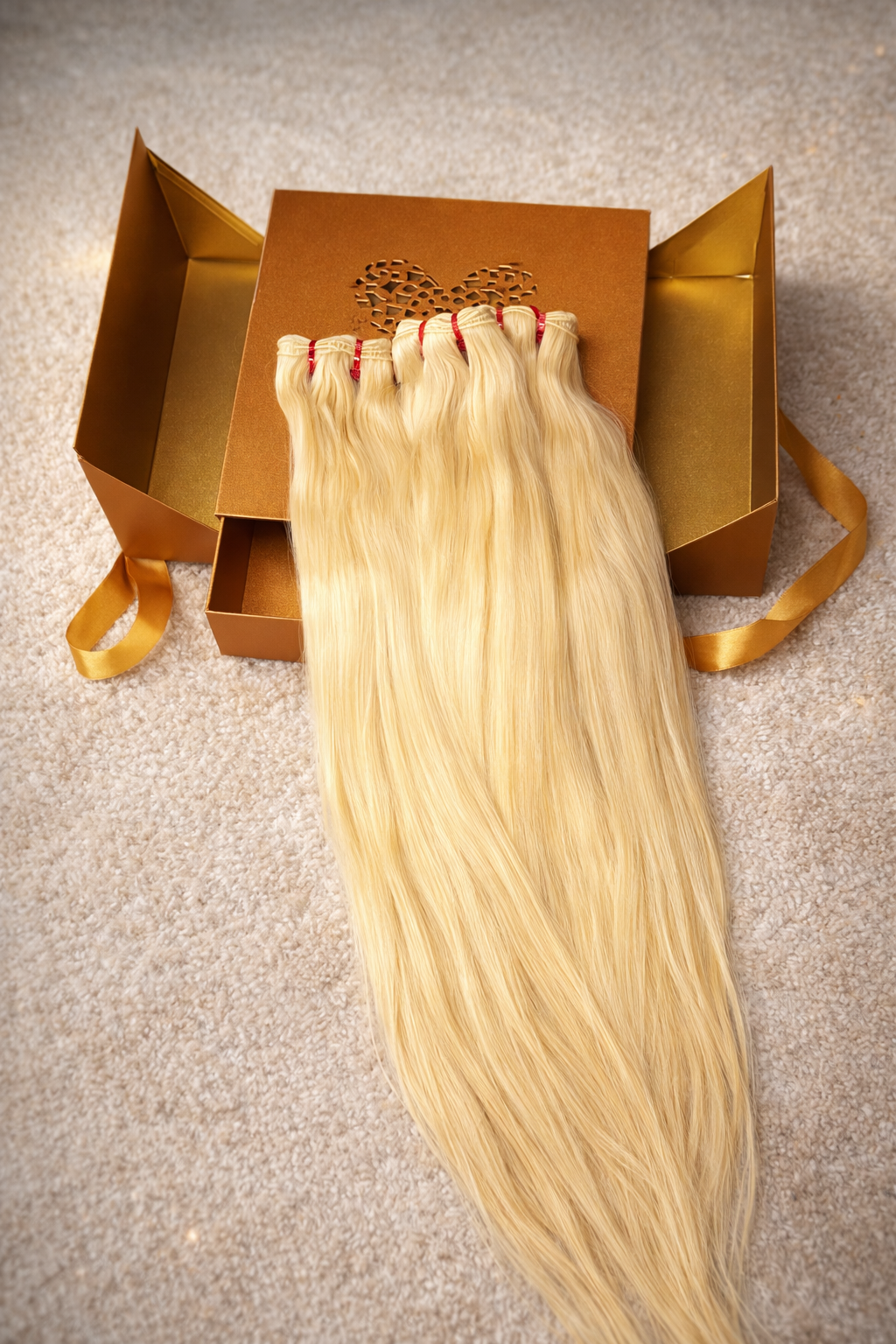 Premium Remy Blond 613 Haarverlengingen • Nu Kopen, Later Betalen