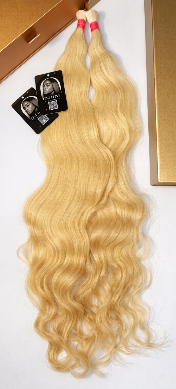 Premium Remy Blonde 613 Raw Indian Remy Weft Extensions