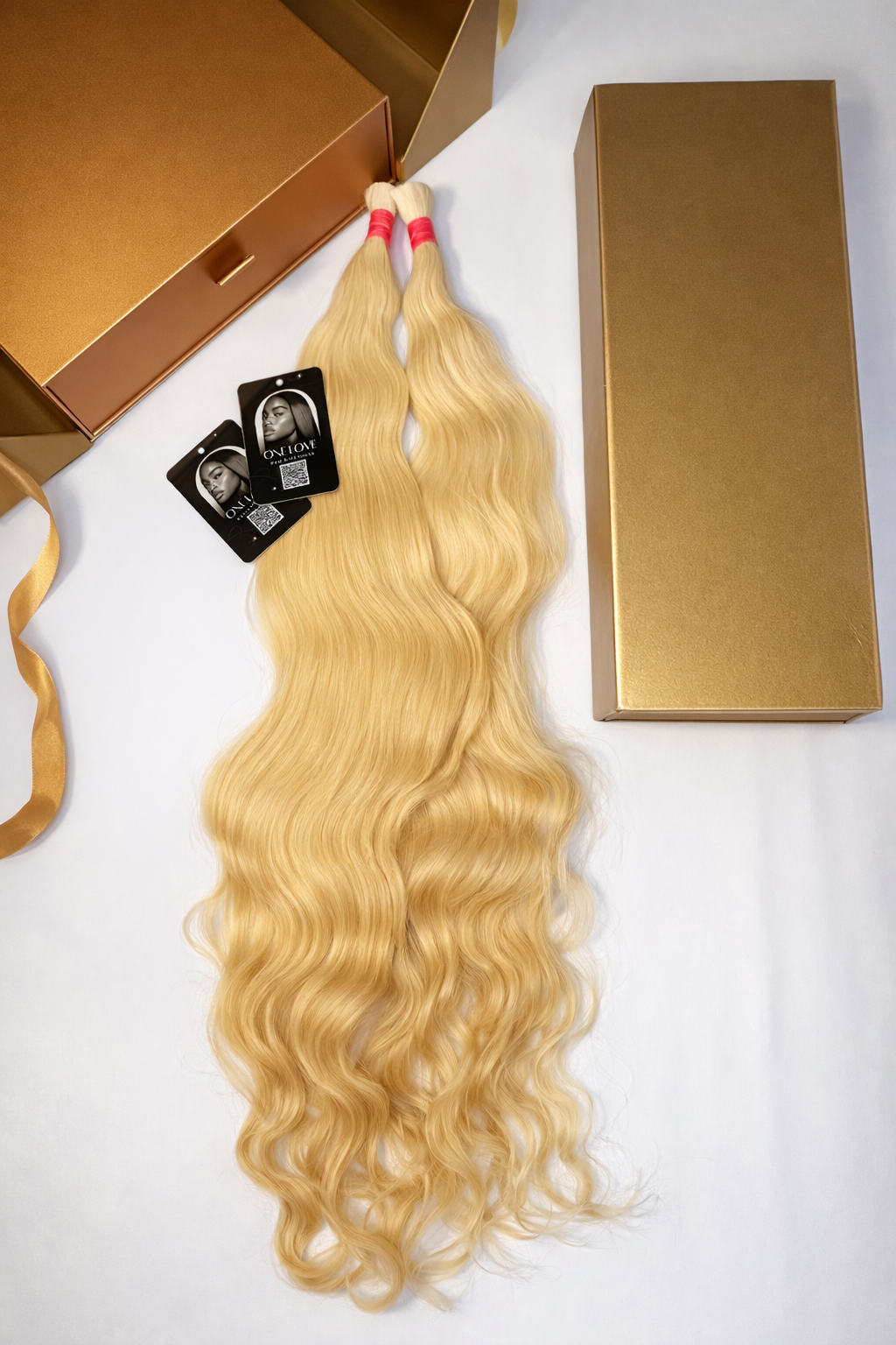 Premium Remy Blonde Bulk Haarverlängerungen
