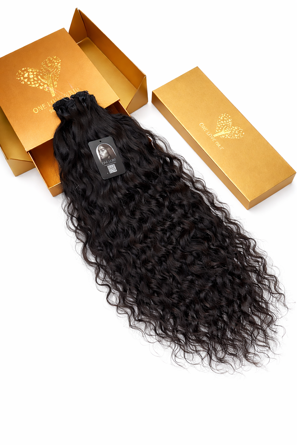 Raw Indian Remy Hair Extensions Curly - Single Donor
