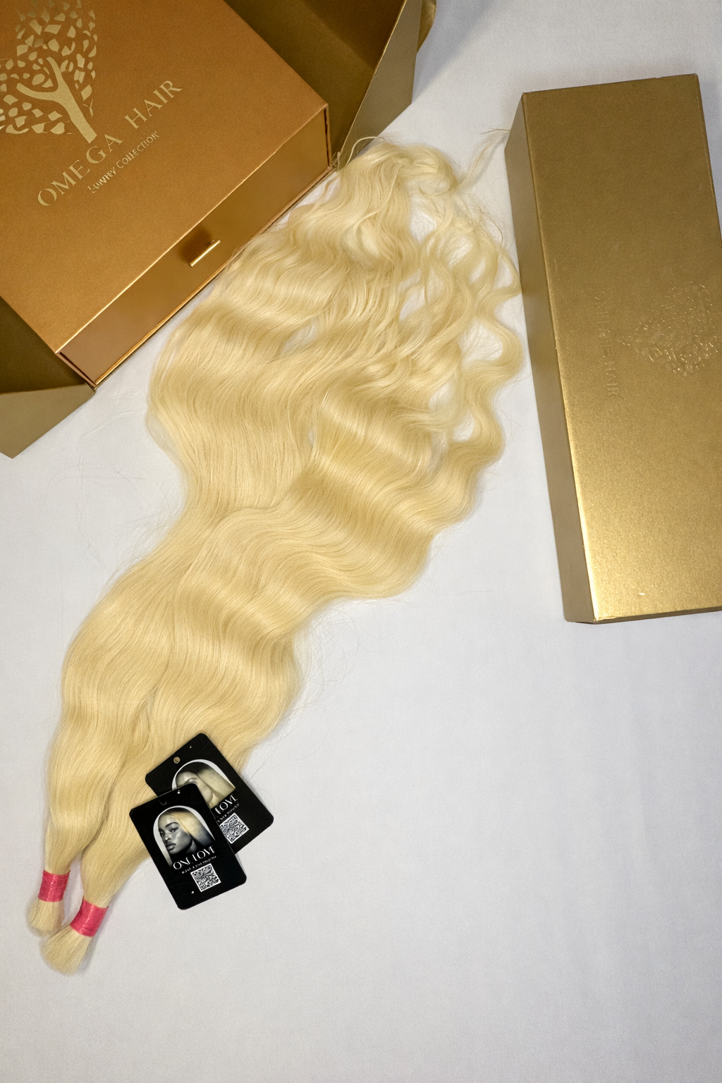 Premium Remy Blonde Haar in großen Mengen • Jetzt kaufen, später bezahlen