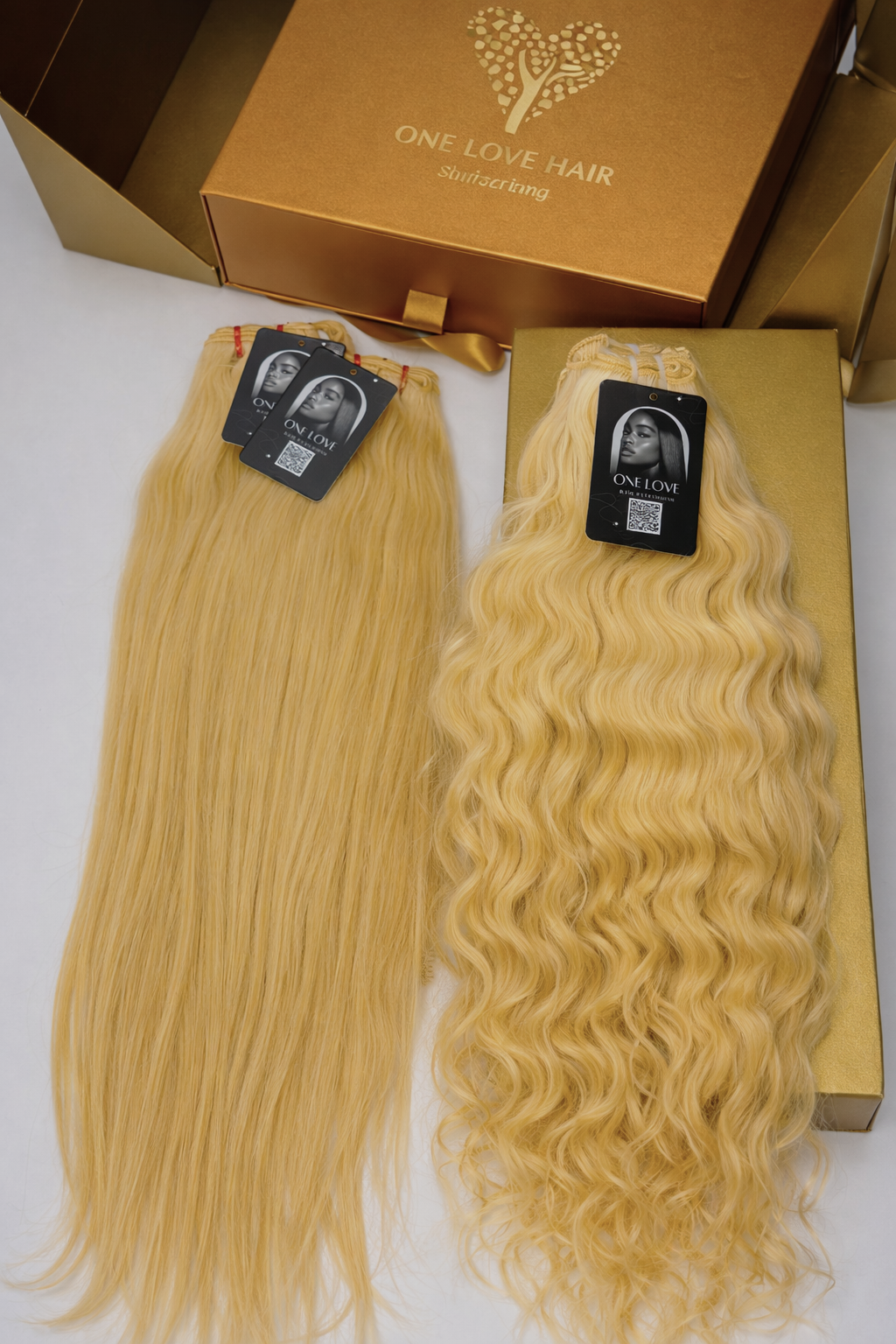 Premium Remy Blonde 613 Raw Indian Remy Weft Extensions