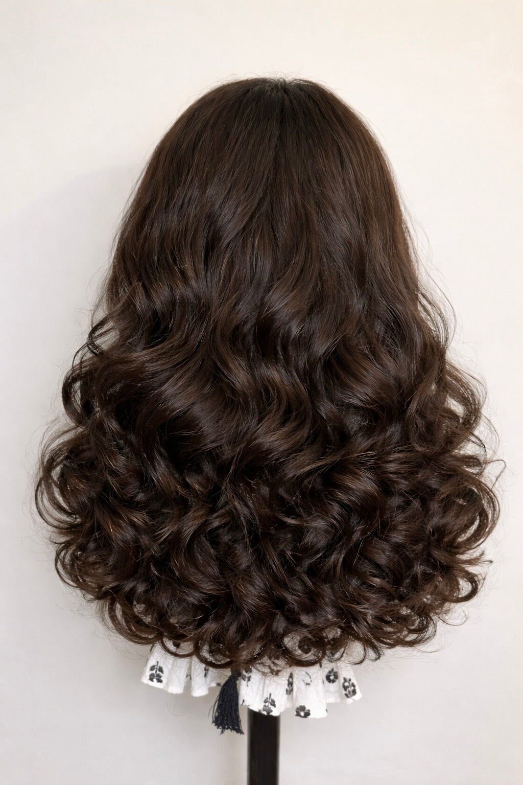 Luxuriöse indische Rohhaarperücke mit Body Wave Lace – Remy Double Drawn