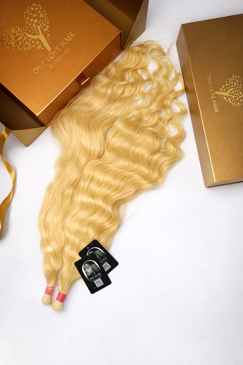 Premium Remy Blonde 613 Raw Indian Remy Weft Extensions