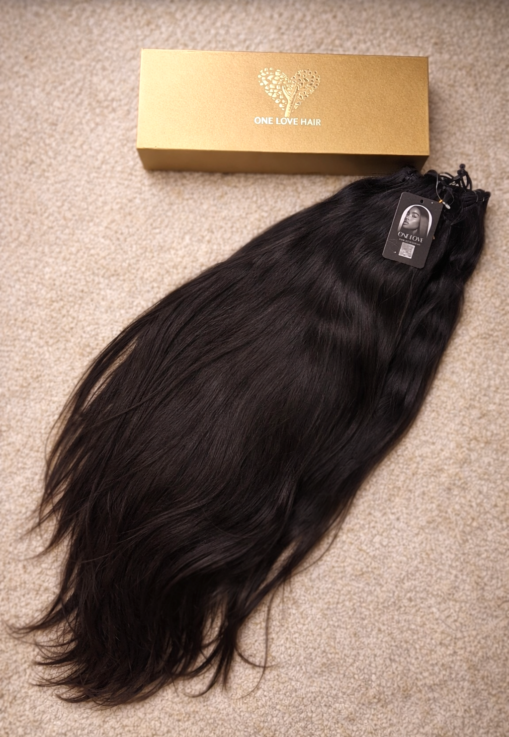 Premium Ongerepte Indiase Remy Haarverlengingen Recht • Nu Kopen, Later Betalen