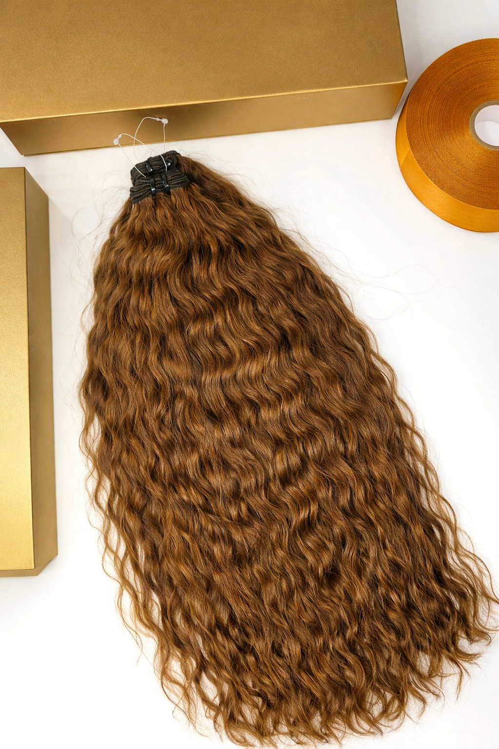 Premium Remy Honey Blonde Hair Extensions • Buy Now Pay Later