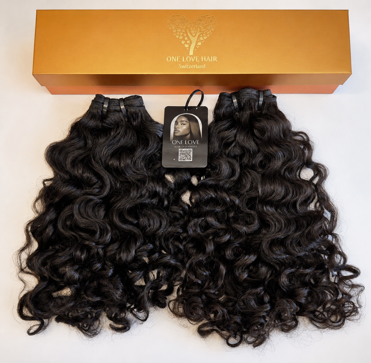 Premium Raw Indian Remy Hair Extensions Curly • Buy Now Pay Later