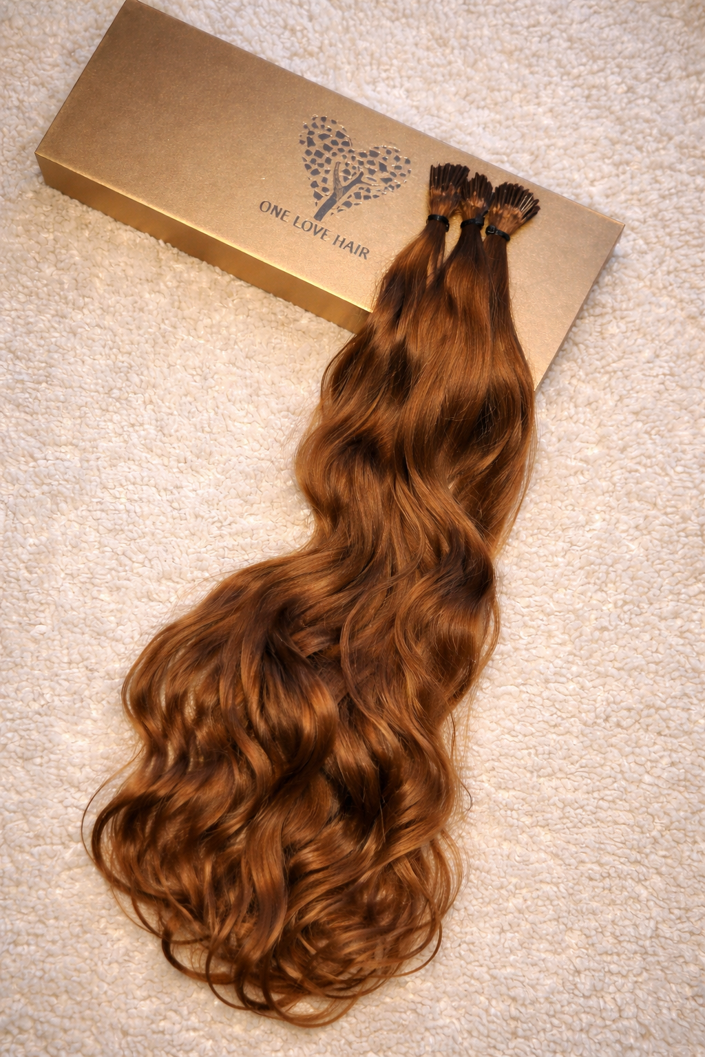 Premium Keratin Bond Extensions Wavy & Straight • Buy Now Pay Later